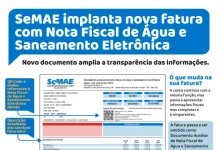Contas de água passam a ser disponibilizadas por e-mail e WhatsApp em Rio Preto