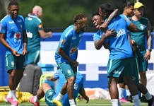 Brasil retoma treinos sem Paquetá e Rayan antes das oitavas contra a Noruega