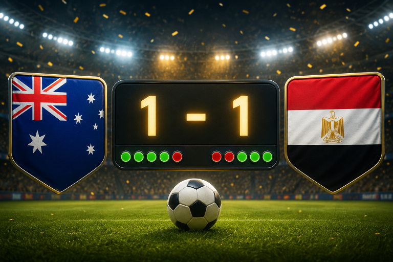 Egito supera Austrália nos pênaltis e faz história ao avançar na Copa do Mundo
