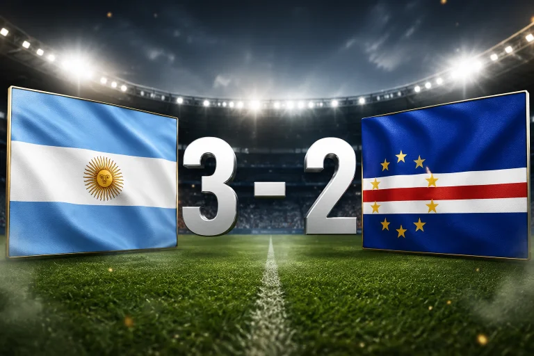 Argentina escapa de zebra histórica e elimina Cabo Verde após batalha de 120 minutos
