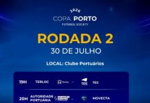 Segunda rodada da Copa Porto começa nesta quinta