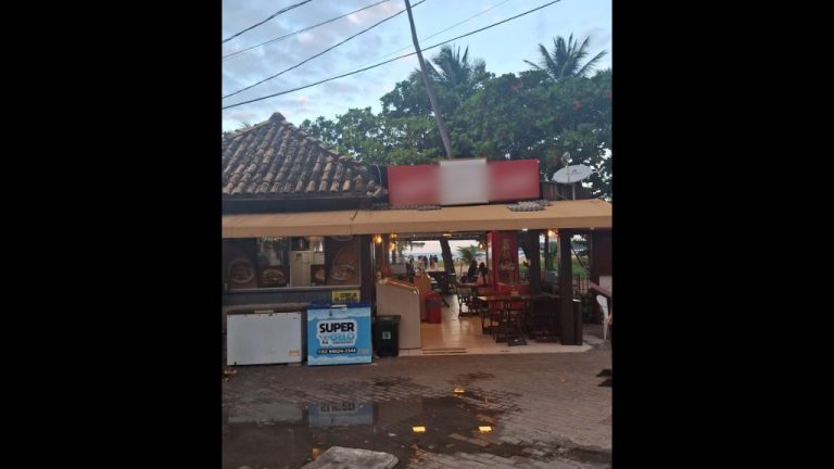 Dois quiosques são embargados após fiscalização identificar despejo irregular de esgoto na orla de Cabo Branco