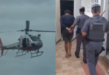 Três criminosos são presos após roubo a residência em Itanhaém e fuga pelos telhados; VÍDEO