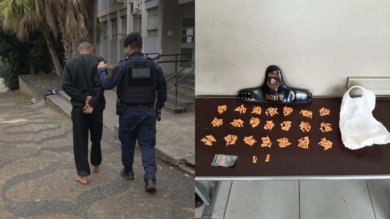 Homem é preso com mais de 200 porções de cocaína durante ação da GCM em Piracicaba