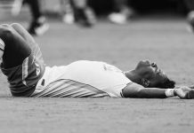 Vini Jr pede desculpas após queda na Copa