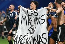 Fifa avalia possível punição à Argentina por faixa sobre as Malvinas na Copa