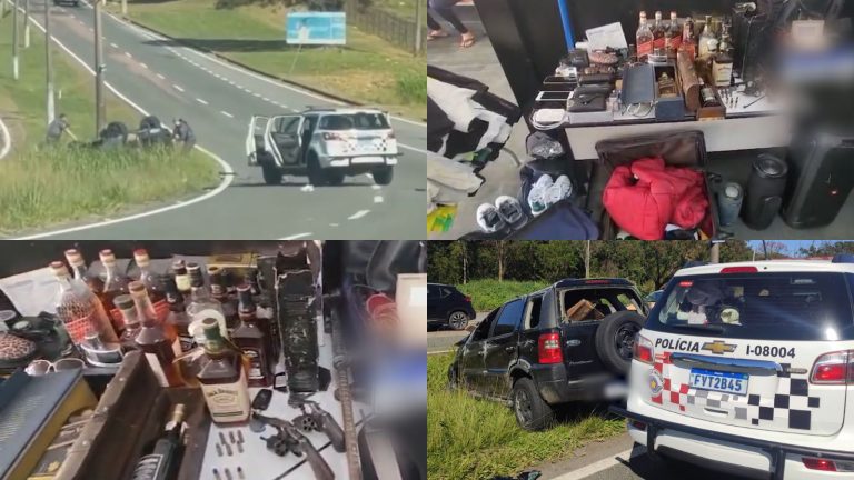 Quadrilha faz família refém e é presa após perseguição em Campinas