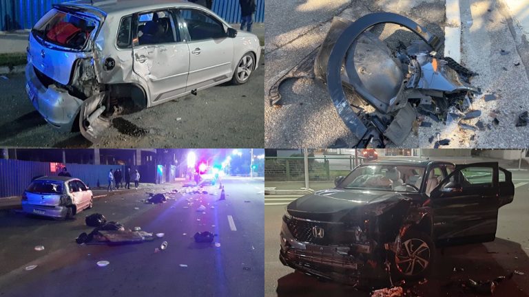 Idosa de 103 anos fica ferida após jovem avançar sinal; polícia investiga racha