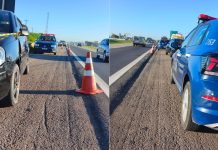Homem causa acidente na rodovia para obrigar a ex-mulher a parar o carro e tenta matá-la com facadas