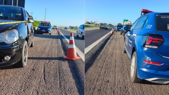Homem causa acidente na rodovia para obrigar a ex-mulher a parar o carro e tenta matá-la com facadas Homem causa acidente na rodovia para obrigar a ex-mulher a parar o carro e tenta matá-la com facadas
