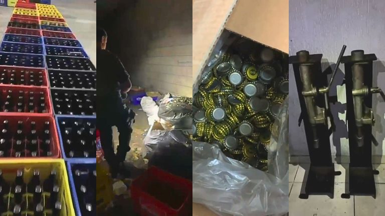 Mais de 3 mil garrafas de cerveja adulterada são apreendidas em Campinas