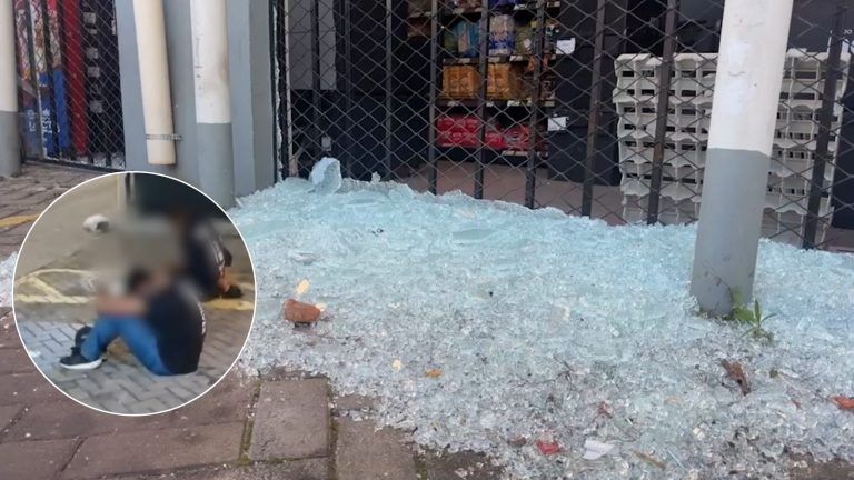Minimercado é alvo de criminosos em Campinas; dois são presos e quatro escapam