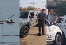 Após bater carro durante fuga, homem invade casa e acaba preso