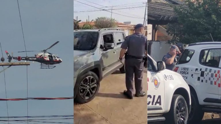 Após bater carro durante fuga, homem invade casa e acaba preso