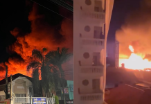 Incêndio atinge um comércio na rua Dr. Quirino no centro de Campinas