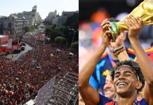 Espanha reúne 2 milhões de torcedores em festa pelo título mundial