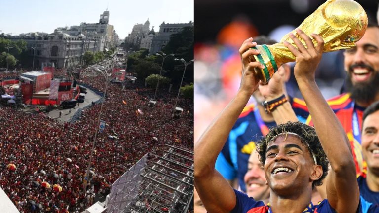 Espanha reúne 2 milhões de torcedores em festa pelo título mundial