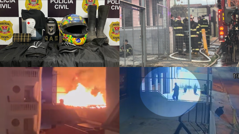 Ex-funcionário é preso suspeito de incendiar gráfica em Campinas