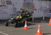 Minicidade de Férias ensina trânsito seguro em Santos