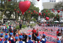 Ação do Coração movimenta o Centro de Santos neste domingo