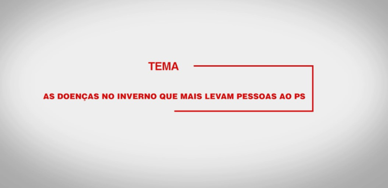 Doenças de inverno: saiba quando procurar o pronto-socorro
