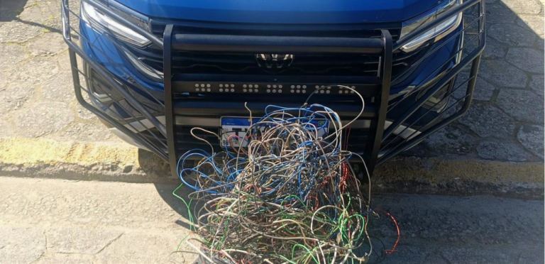 Homem é preso por furtar fios e cabos em Mongaguá
