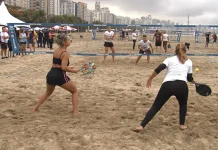 Santos Legacy BT reuniu atletas na Praça das Bandeiras