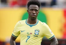 Vinicius Júnior diz que não bateu pênalti por definição de Ancelotti: ‘Não fugi da responsabilidade’