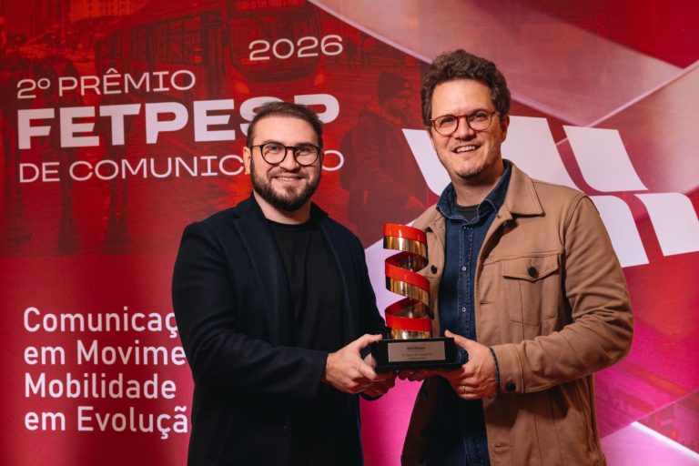 Campanha da frota elétrica de São José dos Campos conquista Prêmio FETPESP de Comunicação