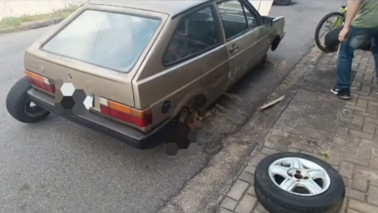 DEIC prende homem por receptação de carro furtado que era desmontado em Taubaté