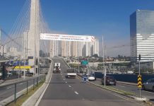 Viadutos da Ponte Estaiada terão interdições parciais para inspeção a partir desta quinta (9) em São José