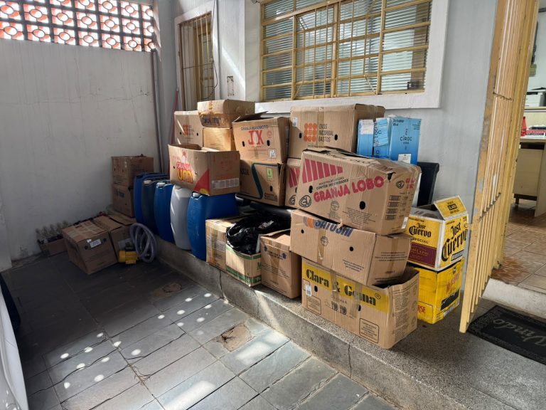 Mais de 200 litros de bebidas falsas são apreendidos em Hortolândia