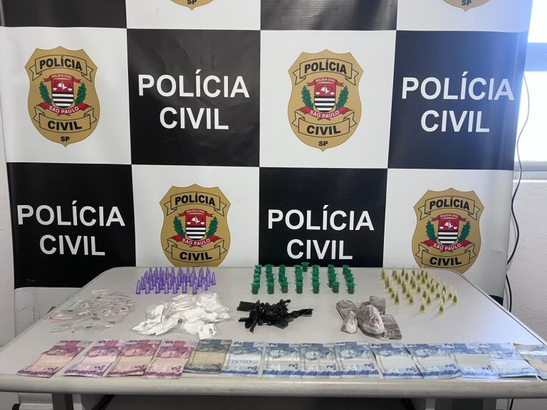 Homem é preso por tráfico de drogas e mais de 270 porções de entorpecentes são apreendidas em Bertioga