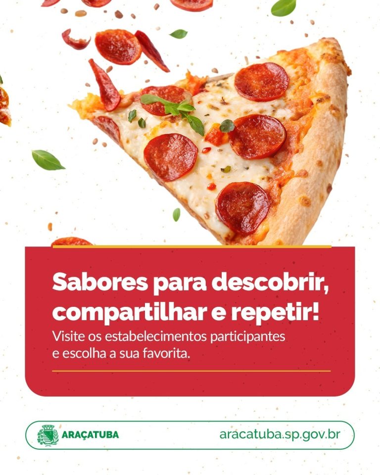 Festival da Pizza movimenta Araçatuba a partir desta sexta-feira