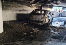 Incêndio em carro elétrico mobiliza bombeiros e Defesa Civil em São Sebastião