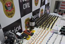 Casal é preso em operação contra venda ilegal de medicamentos e anabolizantes em São José
