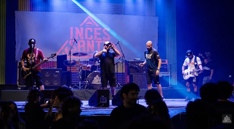 Banda Incessante reúne hardcore, punk e metal em show no Palco Rock da Usina Cultural Energisa