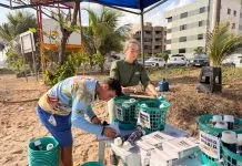 Projeto Minha Praia promove treino de natação e ações de educação ambiental em João Pessoa neste sábado (25)