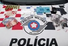 Dupla é presa por tráfico de drogas durante patrulhamento da ROCAM em Guaratinguetá