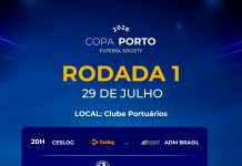 Dois jogos encerram a primeira rodada da Copa Porto nesta quarta