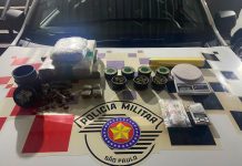 Homem é preso com mais de 5 kg de maconha escondidos em fundo falso de adega em São José
