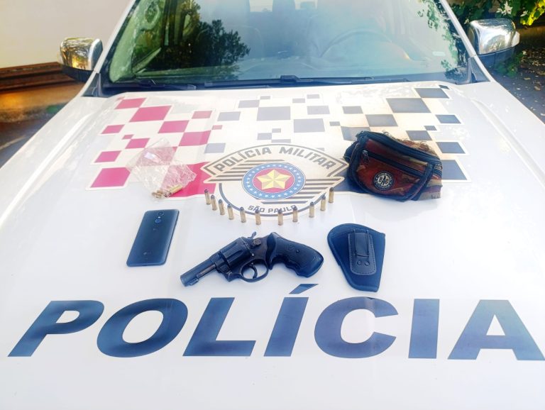 Suspeito de duplo homicídio é preso armado em Potim