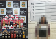 Mulher é presa em ação policial por furto de energia e venda de produtos irregulares em adega de Bertioga