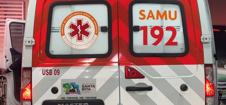 Suspeitos atiram de dentro de carro e deixam jovem ferido em Santa Rita