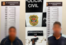 Dois adolescentes são apreendidos em flagrante por roubo no bairro do Gonzaga, em Santos