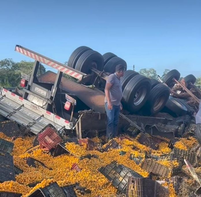caminhão-cajá-morte-motorista-thmais