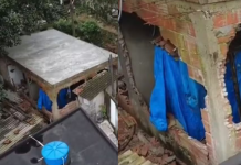 Policiais Militares são alvos de tiros durante operação contra construções irregulares em morro do Guarujá