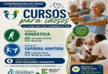 Prudente abre 60 vagas para ginástica e capoeira adaptada para idosos