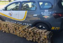 Homem é preso com 266 kg de drogas na Marechal Rondon
