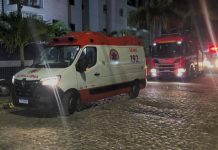 Idoso fica ferido após explosão de botijão de gás em apartamento, em João Pessoa